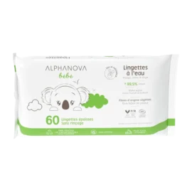 Toallitas de Bebé Certificadas Cosmos Natural 60 ud